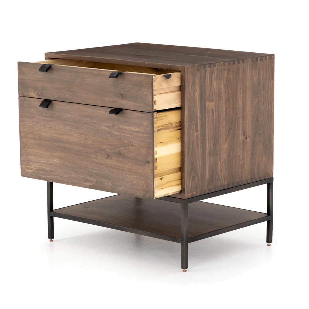 FOUR HANDS TREY MODULAR FILING CABINET: AUBURN POPLAR Furniture 4 FOUR HANDS TREY MODULAR FILING CABINET: AUBURN POPLAR Furniture