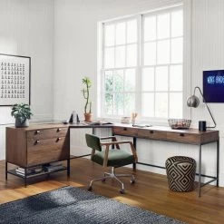 FOUR HANDS TREY AUBURN POPLAR WRITING DESK Furniture