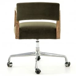 FOUR HANDS TYLER DESK CHAIR: LODEN GREEN VELVET Office 10 FOUR HANDS TYLER DESK CHAIR: LODEN GREEN VELVET Office