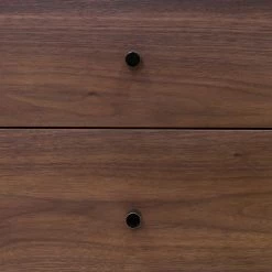 FOUR HANDS TUCKER WALNUT + WHITE LACQUER DESK Furniture