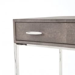 FOUR HANDS FAUX SHAGREEN WRITING DESK