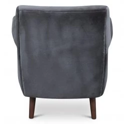 URBIA EMELIA VELVET LOUNGE CHAIR