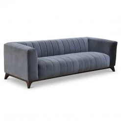 URBIA BELLA CHANNEL VELVET SOFA Furniture