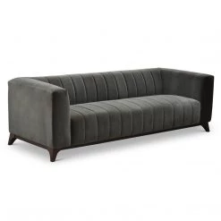 URBIA BELLA CHANNEL VELVET SOFA Furniture
