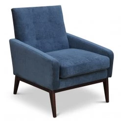 URBIA SOPHIA TEXTURED VELVET LOUNGE CHAIR