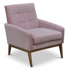 URBIA SOPHIA TEXTURED VELVET LOUNGE CHAIR