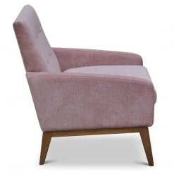 URBIA SOPHIA TEXTURED VELVET LOUNGE CHAIR
