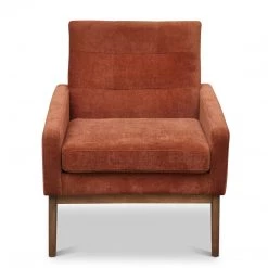 URBIA SOPHIA TEXTURED VELVET LOUNGE CHAIR