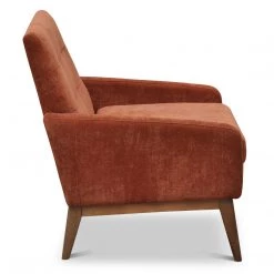 URBIA SOPHIA TEXTURED VELVET LOUNGE CHAIR
