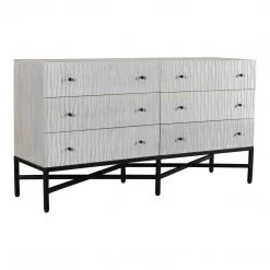 MOES Furniture WHITE DUNES DRESSER