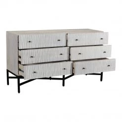 MOES Furniture WHITE DUNES DRESSER