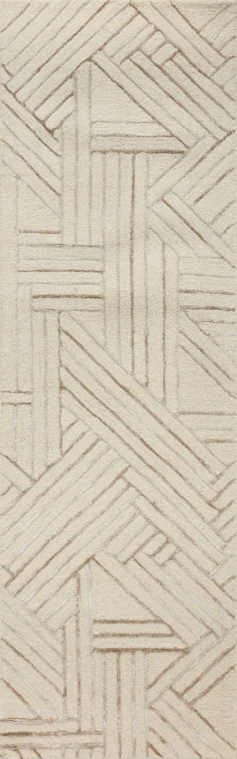 LOLOI VERVE 01 WOOL + VISCOSE RUG: IVORY, OATMEAL 4 LOLOI VERVE 01 WOOL + VISCOSE RUG: IVORY, OATMEAL
