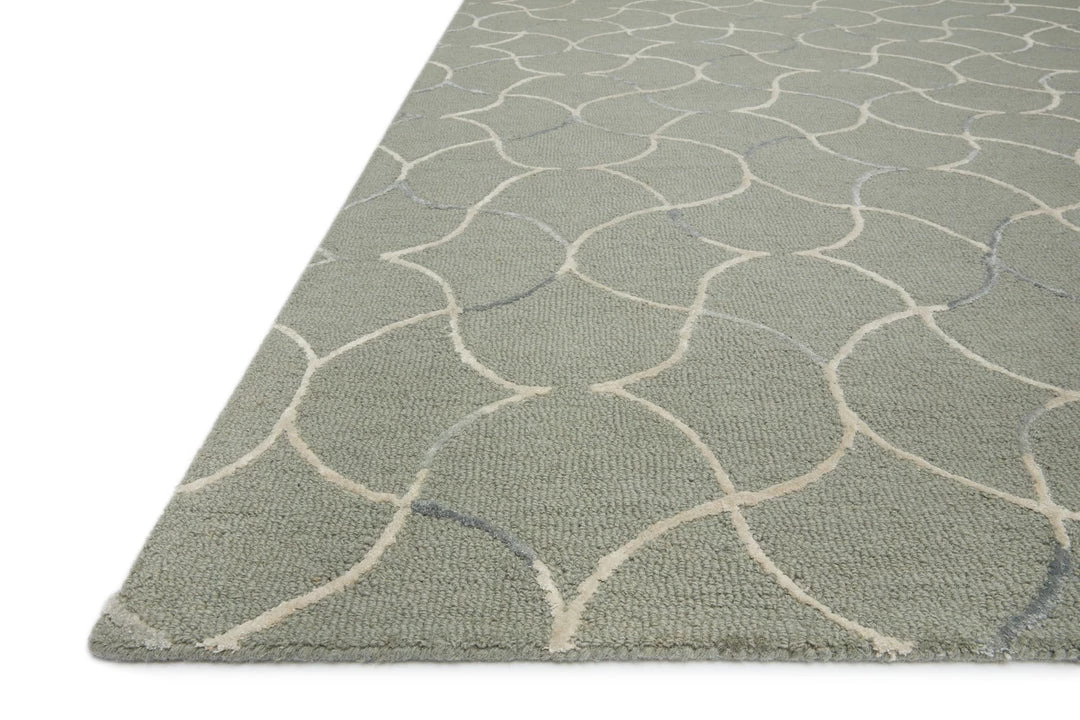 LOLOI VERVE 05 WOOL + VISCOSE RUG: SAGE 3 LOLOI VERVE 05 WOOL + VISCOSE RUG: SAGE