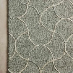 LOLOI VERVE 05 WOOL + VISCOSE RUG: SAGE