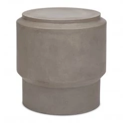 URBIA BARREL CONCRETE END TABLE
