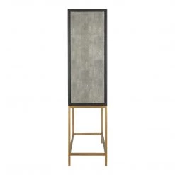 MOES MAKO SHAGREEN TALL BAR CABINET
