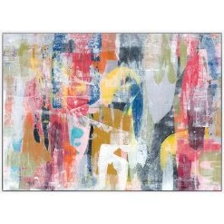 L ART "VARIETAL COLORS IN MOTION I" CANVAS ART