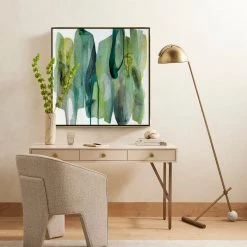 L ART "VIRIDIS" DIPTYCH CANVAS ART