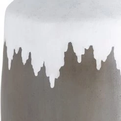 SURYA WHITE DRIP CONCRETE LAMP