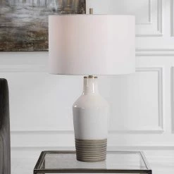 UTTERMOST Lighting WHITE SANDS CERAMIC LAMP