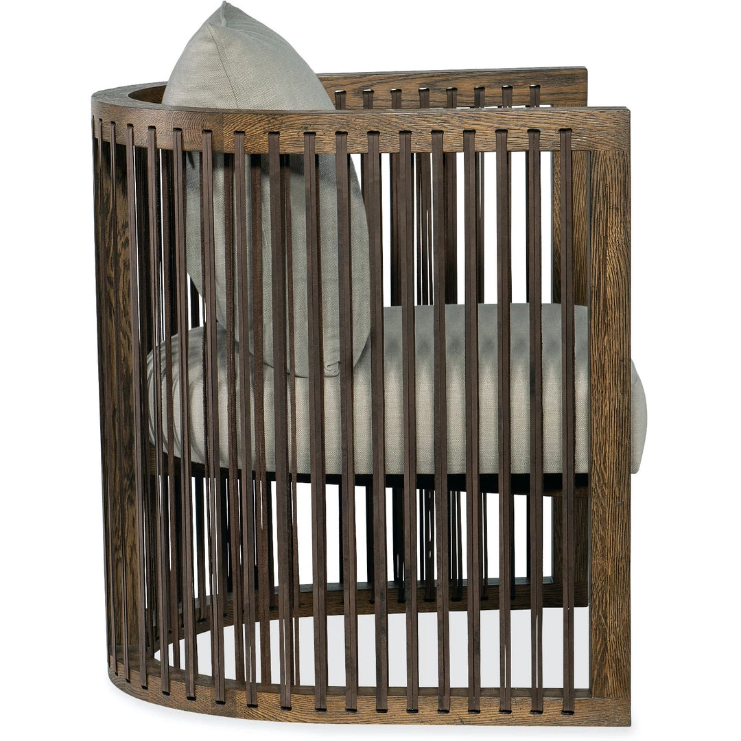 HOOKER Furniture WILDE CLUB CHAIR: TAUPE 2 HOOKER Furniture WILDE CLUB CHAIR: TAUPE