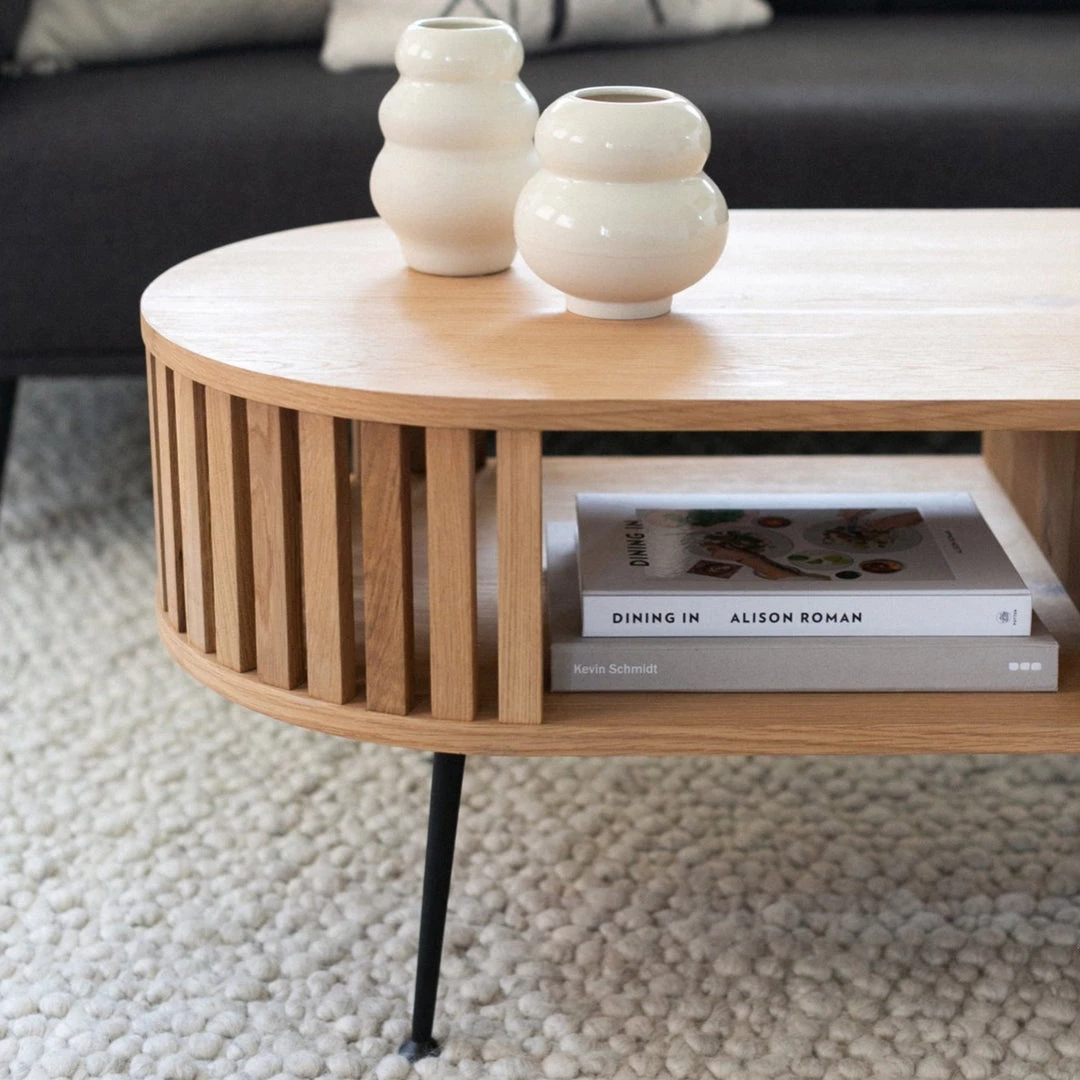 MOES HENRICH COFFEE TABLE: LIGHT OAK 5 MOES HENRICH COFFEE TABLE: LIGHT OAK