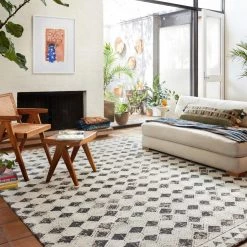 LOLOI YESHAIA 02 RUG: IVORY, CHARCOAL