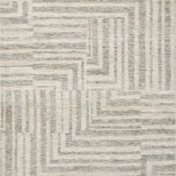 LOLOI YESHAIA 03 RUG: OATMEAL, SILVER