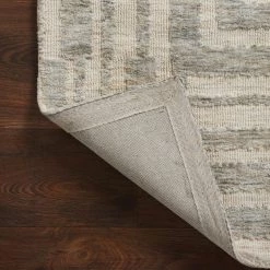 LOLOI YESHAIA 03 RUG: OATMEAL, SILVER