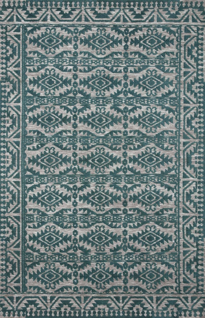 LOLOI YESHAIA 08 RUG: TEAL, DOVE 1 LOLOI YESHAIA 08 RUG: TEAL, DOVE