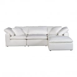 MOES CLAY MODULAR SECTIONAL: CREAM WHITE Furniture
