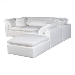 MOES CLAY MODULAR SECTIONAL: CREAM WHITE Furniture
