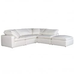 MOES CLAY MODULAR SECTIONAL: CREAM WHITE Furniture