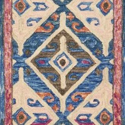 LOLOI ZHARAH 04 HOOKED WOOL RUG: TWILIGHT MULTI 5 LOLOI ZHARAH 04 HOOKED WOOL RUG: TWILIGHT MULTI