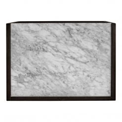 MOES MASON ACACIA WOOD + MARBLE TOP NIGHTSTAND 17 MOES MASON ACACIA WOOD + MARBLE TOP NIGHTSTAND