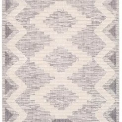 SURYA ABIRI GRAY + IVORY TEXTURED PILE RUG