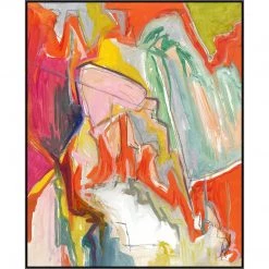 L ART "ABSTRACT 302" CANVAS ART