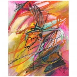 L ART "ABSTRACT 303" CANVAS ART Wall Art