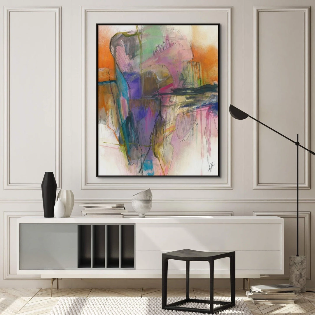 L ART "ABSTRACT 315" CANVAS ART 3 L ART "ABSTRACT 315" CANVAS ART