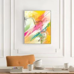 L ART "ABSTRACT 318" CANVAS ART