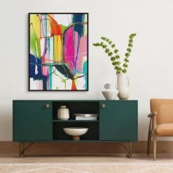 L ART "ABSTRACT 319" CANVAS ART