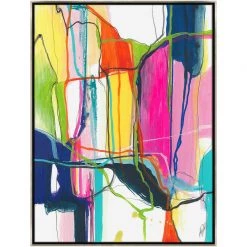 L ART "ABSTRACT 319" CANVAS ART