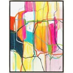 L ART "ABSTRACT 321" CANVAS ART Wall Art