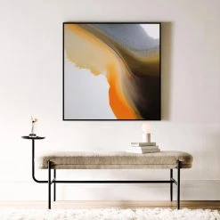 L ART "ABSTRACT FORM 6" CANVAS ART Wall Art