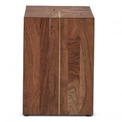 URBIA ACACIA WOOD BLOCK STOOL Furniture