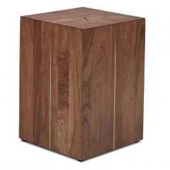 URBIA ACACIA WOOD BLOCK STOOL Furniture