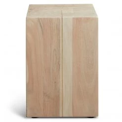 URBIA ACACIA WOOD BLOCK STOOL Furniture