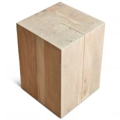 URBIA ACACIA WOOD BLOCK STOOL Furniture