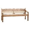 DOVETAIL ADA HAND-CARVED TEAK SOFA BENCH Furniture