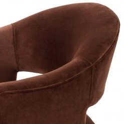 FOUR HANDS ADARA AUBURN VELVET SWIVEL CHAIR Furniture